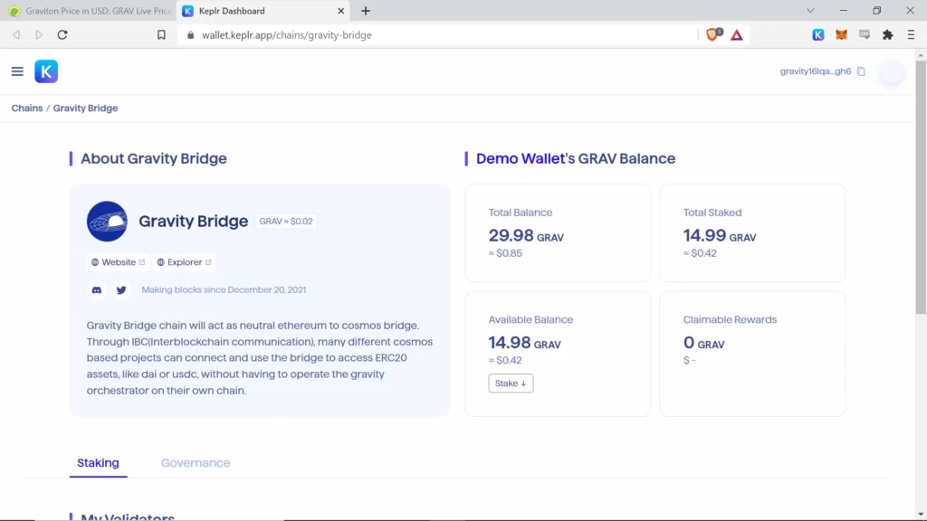 Gravity bridge, Graviton, how to stake GRAV tokens, How to stake Gravity Bridge tokens, How to stake Graviton, where to stake GRAV tokens, where to stake Gravity Bridge tokens, where to stake Graviton, the best place to stake GRAV tokens, the best place to stake Gravity Bridge tokens, the best place to stake Graviton, How to stake using Keplr wallet, How to stake using Cosmostation wallet, How to stake in Keplr wallet, How to stake in Cosmostation wallet, step-by-step guide on how to stake Graviton, Gravity Bridge validator, Atlas Staking validator