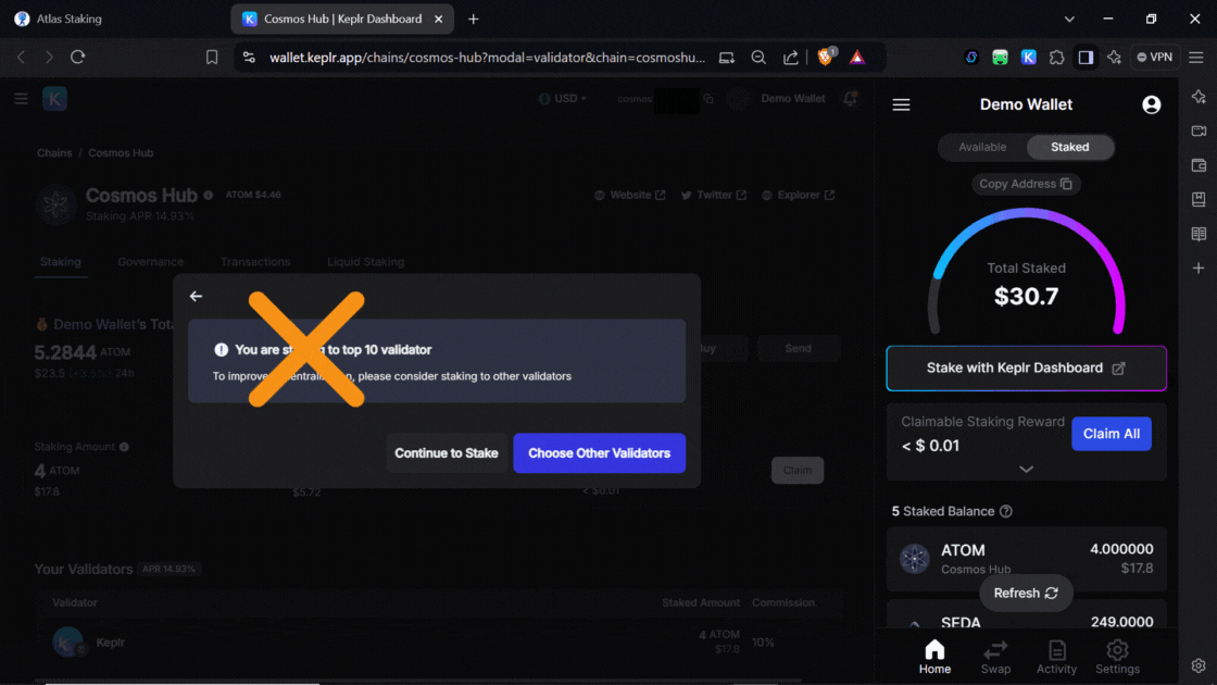 ATOM validator, switch validators in Keplr, how to redelegate using Keplr, where to stake ATOM, how to stake Cosmos ATOM in Keplr, Keplr mobile wallet app, the best place to stake ATOM, the best ATOM validator, which ATOM validator do I choose, how do you stake on Keplr, is ATOM staking worth it, Is ATOM good for staking, ATOM staking APY, What is the reward for ATOM staking, How do I get ATOM on my Keplr wallet, Keplr wallet staking guide, ATOM staking rewards calculator, How to delegate ATOM tokens, Is ATOM Proof of Stake, Does Keplr wallet support ATOM, Trading ATOM on Keplr wallet, How to add ATOM to Keplr wallet, ATOM liquid staking, What wallets support ATOM, Best place to stake ATOM, How long does it take to unstake ATOM, How does ATOM staking work, Should I stake ATOM on Kraken, Should I stake ATOM on Coinbase, staking ATOM on Binance, Is ATOM staking legit, Why is staking ATOM a good idea, Can I restake ATOM, Compound ATOM staking rewards