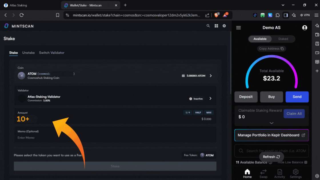 ATOM validator, switch validators in Keplr, how to redelegate using Keplr, where to stake ATOM, how to stake Cosmos ATOM in Keplr, Keplr mobile wallet app, the best place to stake ATOM, the best ATOM validator, which ATOM validator do I choose, how do you stake on Keplr, is ATOM staking worth it, Is ATOM good for staking, ATOM staking APY, What is the reward for ATOM staking, How do I get ATOM on my Keplr wallet, Keplr wallet staking guide, ATOM staking rewards calculator, How to delegate ATOM tokens, Is ATOM Proof of Stake, Does Keplr wallet support ATOM, Trading ATOM on Keplr wallet, How to add ATOM to Keplr wallet, ATOM liquid staking, What wallets support ATOM, Best place to stake ATOM, How long does it take to unstake ATOM, How does ATOM staking work, Should I stake ATOM on Kraken, Should I stake ATOM on Coinbase, staking ATOM on Binance, Is ATOM staking legit, Why is staking ATOM a good idea, Can I restake ATOM, Compound ATOM staking rewards