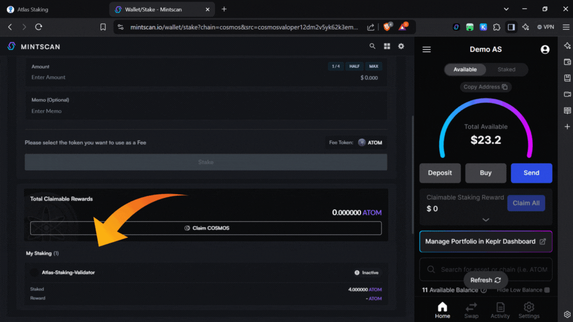 ATOM validator, switch validators in Keplr, how to redelegate using Keplr, where to stake ATOM, how to stake Cosmos ATOM in Keplr, Keplr mobile wallet app, the best place to stake ATOM, the best ATOM validator, which ATOM validator do I choose, how do you stake on Keplr, is ATOM staking worth it, Is ATOM good for staking, ATOM staking APY, What is the reward for ATOM staking, How do I get ATOM on my Keplr wallet, Keplr wallet staking guide, ATOM staking rewards calculator, How to delegate ATOM tokens, Is ATOM Proof of Stake, Does Keplr wallet support ATOM, Trading ATOM on Keplr wallet, How to add ATOM to Keplr wallet, ATOM liquid staking, What wallets support ATOM, Best place to stake ATOM, How long does it take to unstake ATOM, How does ATOM staking work, Should I stake ATOM on Kraken, Should I stake ATOM on Coinbase, staking ATOM on Binance, Is ATOM staking legit, Why is staking ATOM a good idea, Can I restake ATOM, Compound ATOM staking rewards